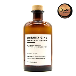 SALE Britanix Gins Mango & Rosmarin Gin 500 ml