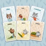 Lade das Bild in den Galerie-Viewer, Kinderyoga Karten mit Katzen
