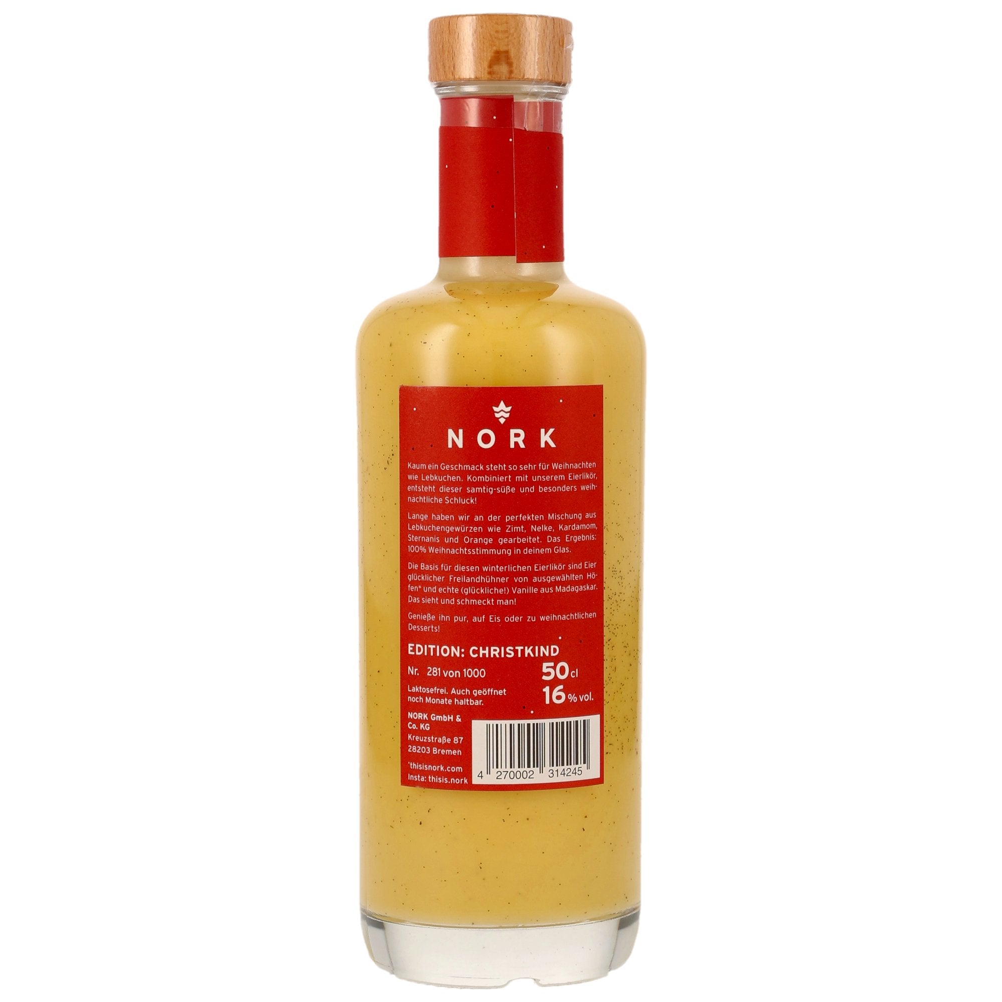 NORK Lebkuchen Eierlikör 500ml