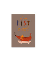 Load image into Gallery viewer, Postkarte "Dackel Detlef du bist cool"
