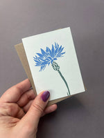 Lade das Bild in den Galerie-Viewer, Klappkarte Kornblumen
