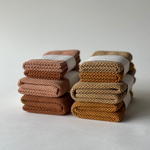 Lade das Bild in den Galerie-Viewer, Küchentuch 100% Bio Gestrickt Uni Kürbis 40 x 50 cm
