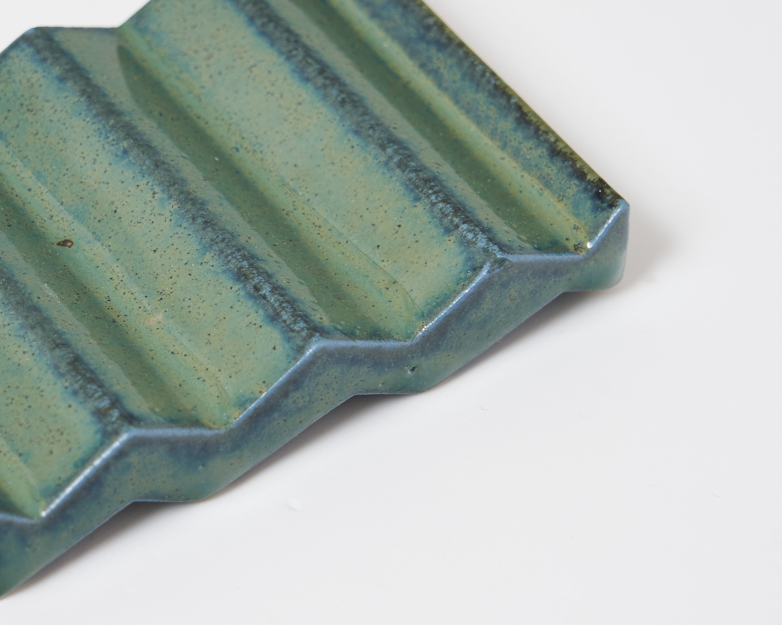 Seifenablage Rocky M. Keramik - pazific blau