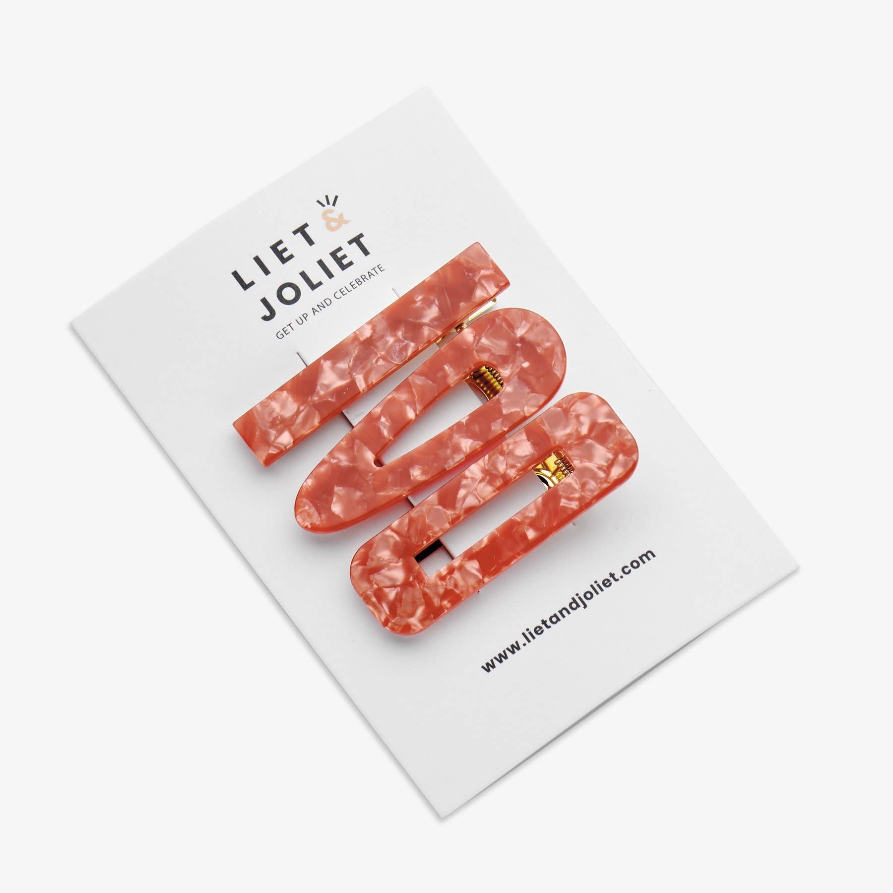 Haarspangen Lucia Rot