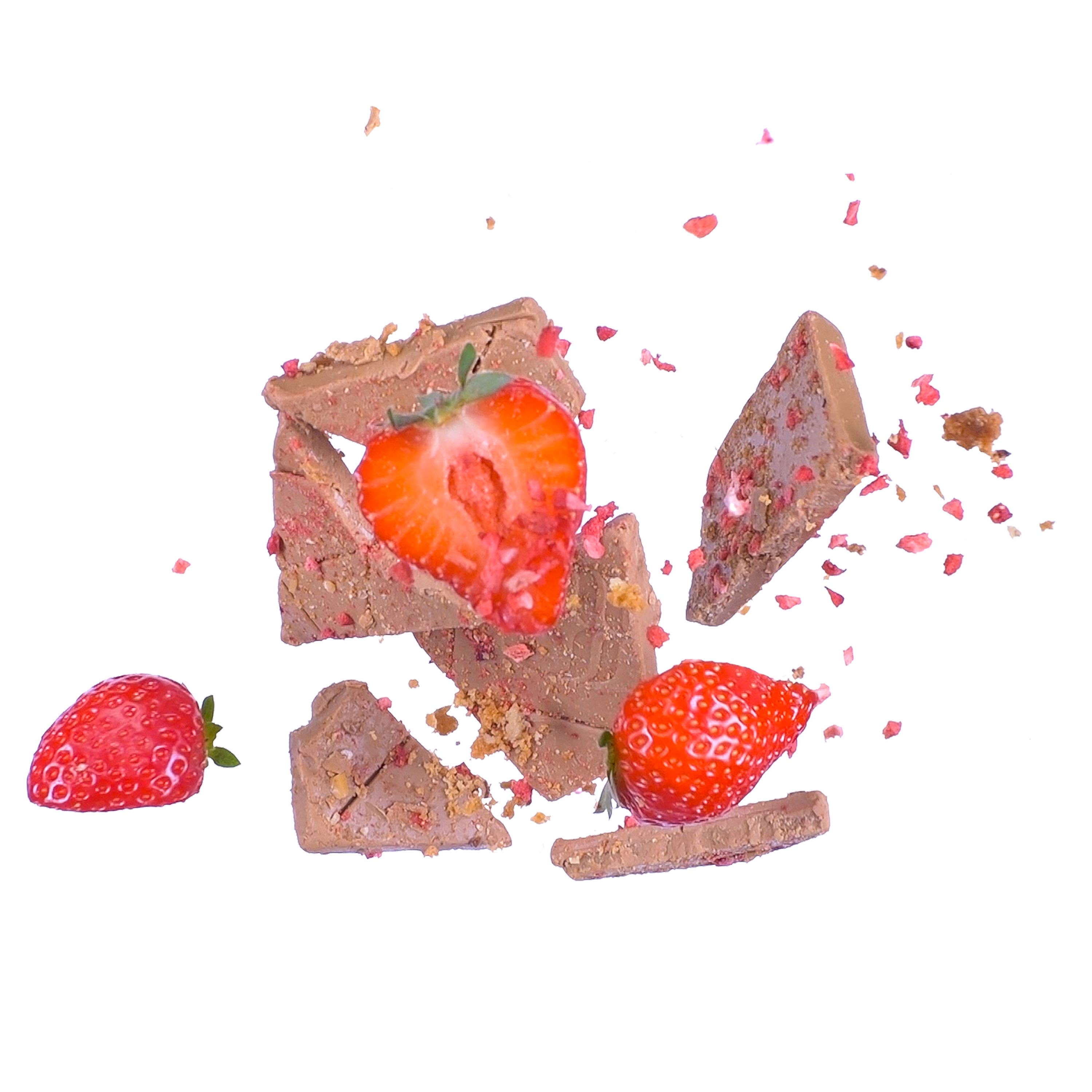 Erdbeerkuchen Weiße Schokolade bio & vegan