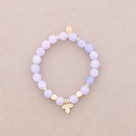Load image into Gallery viewer, Elastisches Armband mit Steinen, Zweig, Metall: Leere
