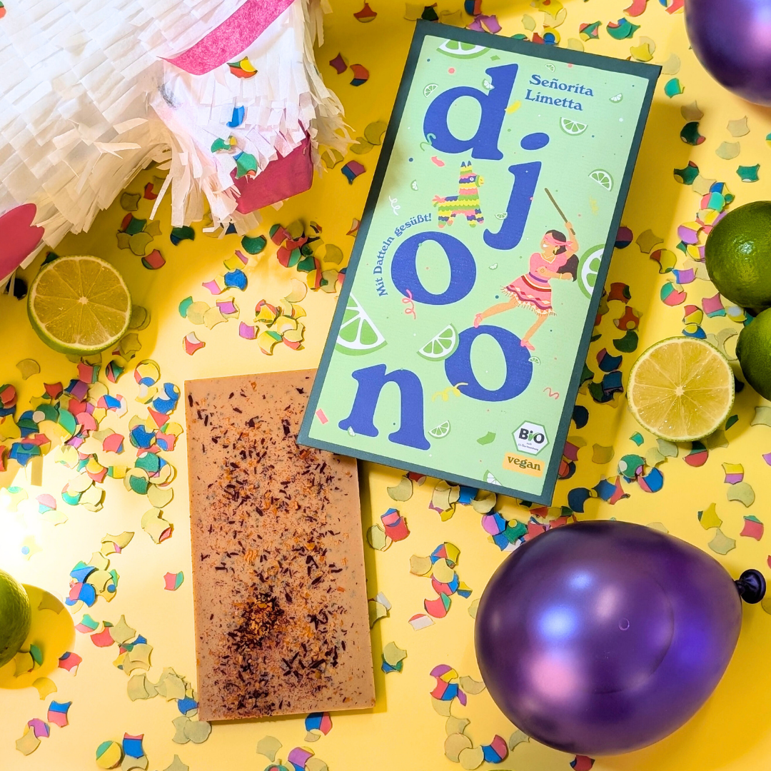 Dattelschokolade Señorita Limetta bio & vegan