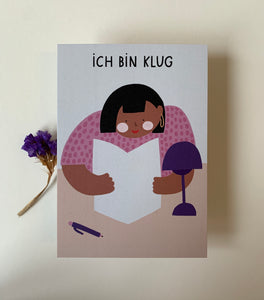 Affirmationskarten für Frauen & Mädchen - 13 Karten mit Kartenhalter