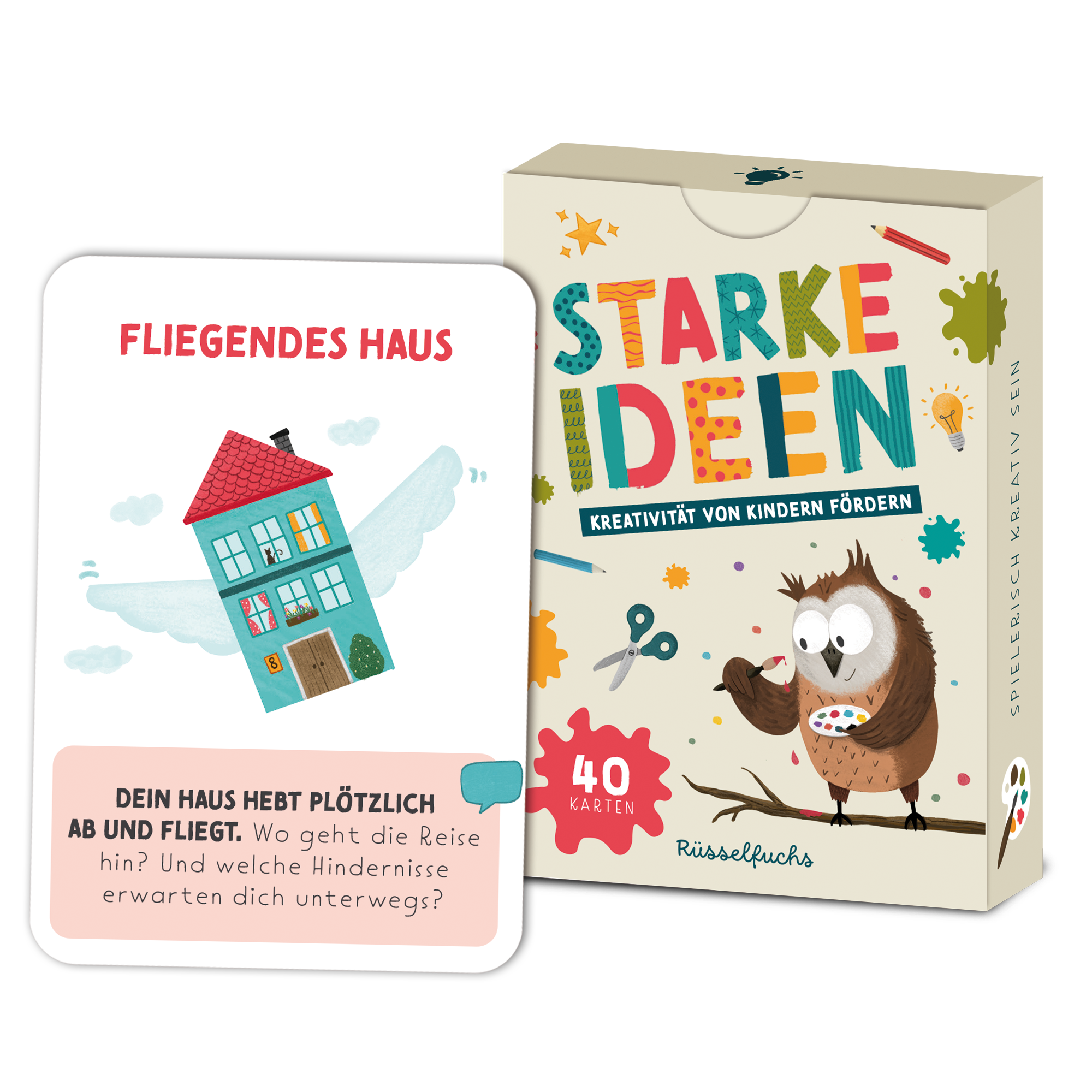 Kreativitätskarten für Kinder