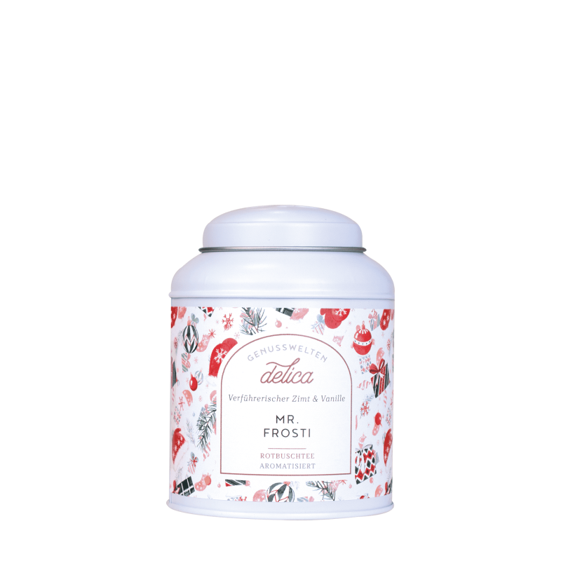 Mr Frosti Rotbuschtee mit Zimt & Vanille Dose