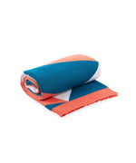 Load image into Gallery viewer, Lisboa Grande Baumwolldecke Koralle
