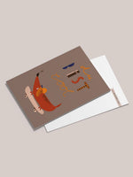 Load image into Gallery viewer, Postkarte "Dackel Detlef du bist cool"
