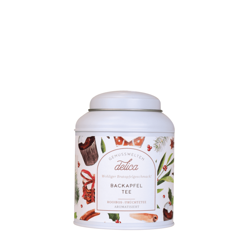 Backapfel Tee - Früchtetee mit Rooibos & gerösteten Apfelstücken