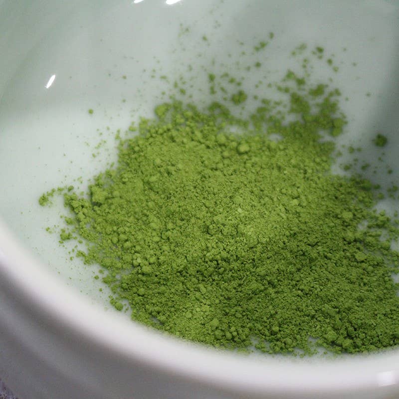 Matcha-Teeschale Grün Porzellan