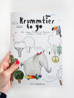 Lade das Bild in den Galerie-Viewer, Malheft Krummtier to go
