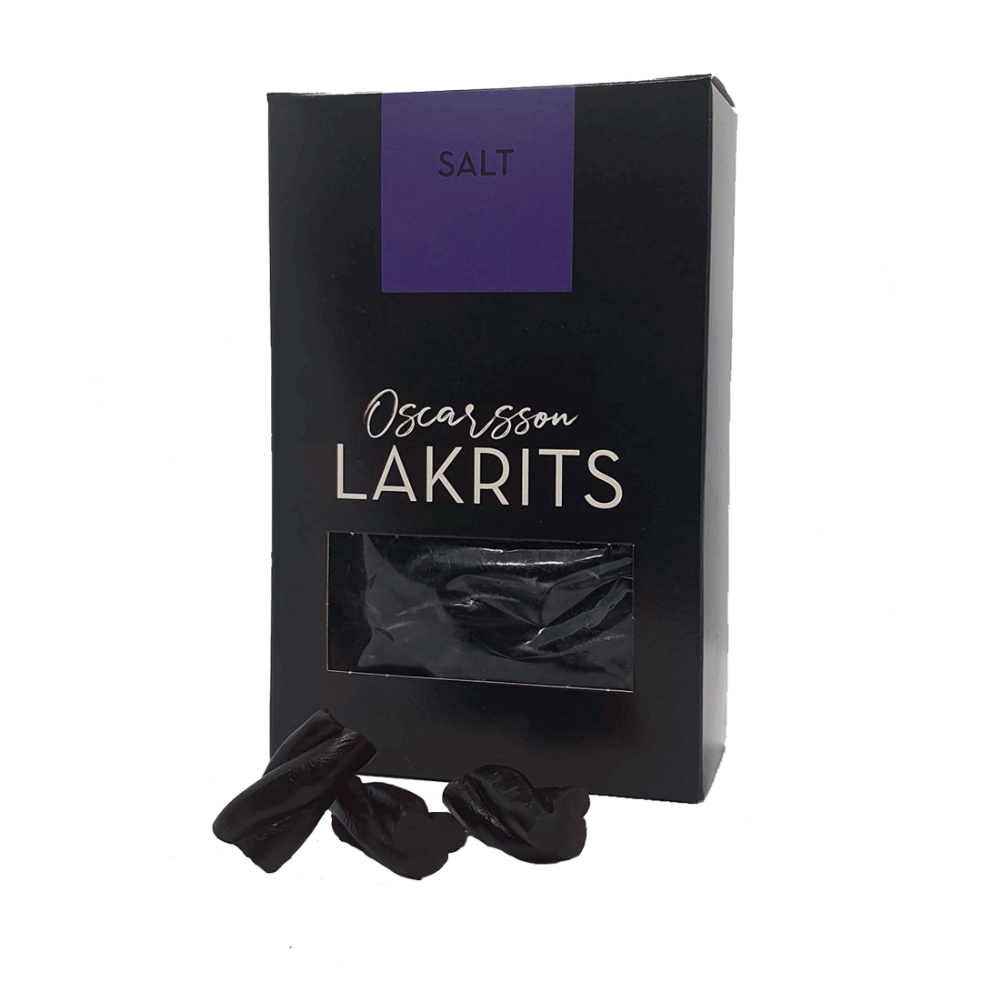 Handgemachte klassische Schwedische Salzlakritze