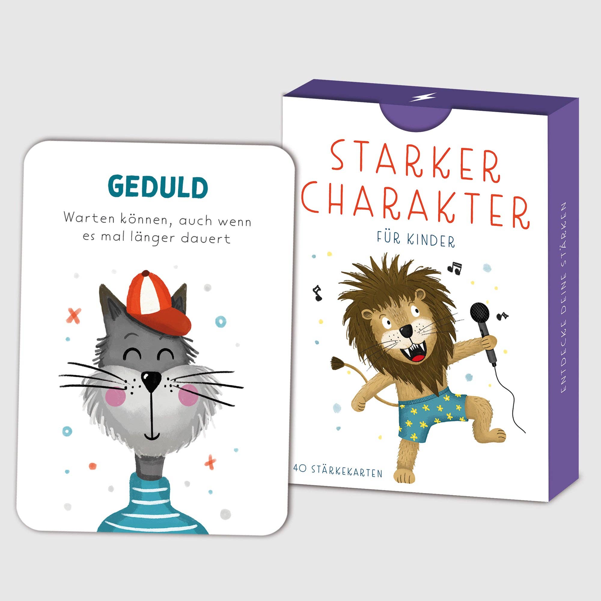 Stärkekarten für Kinder 40 Charakterstärken