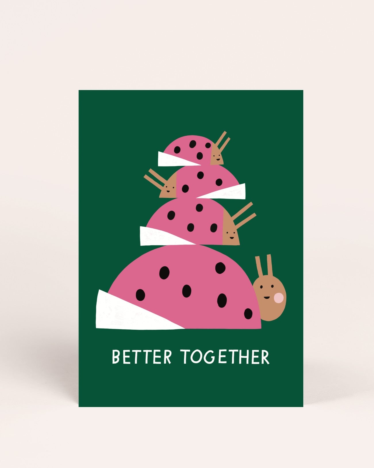 Postkarte Better together