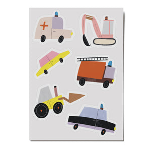 NEU Reflektierende Sticker "Brumm"
