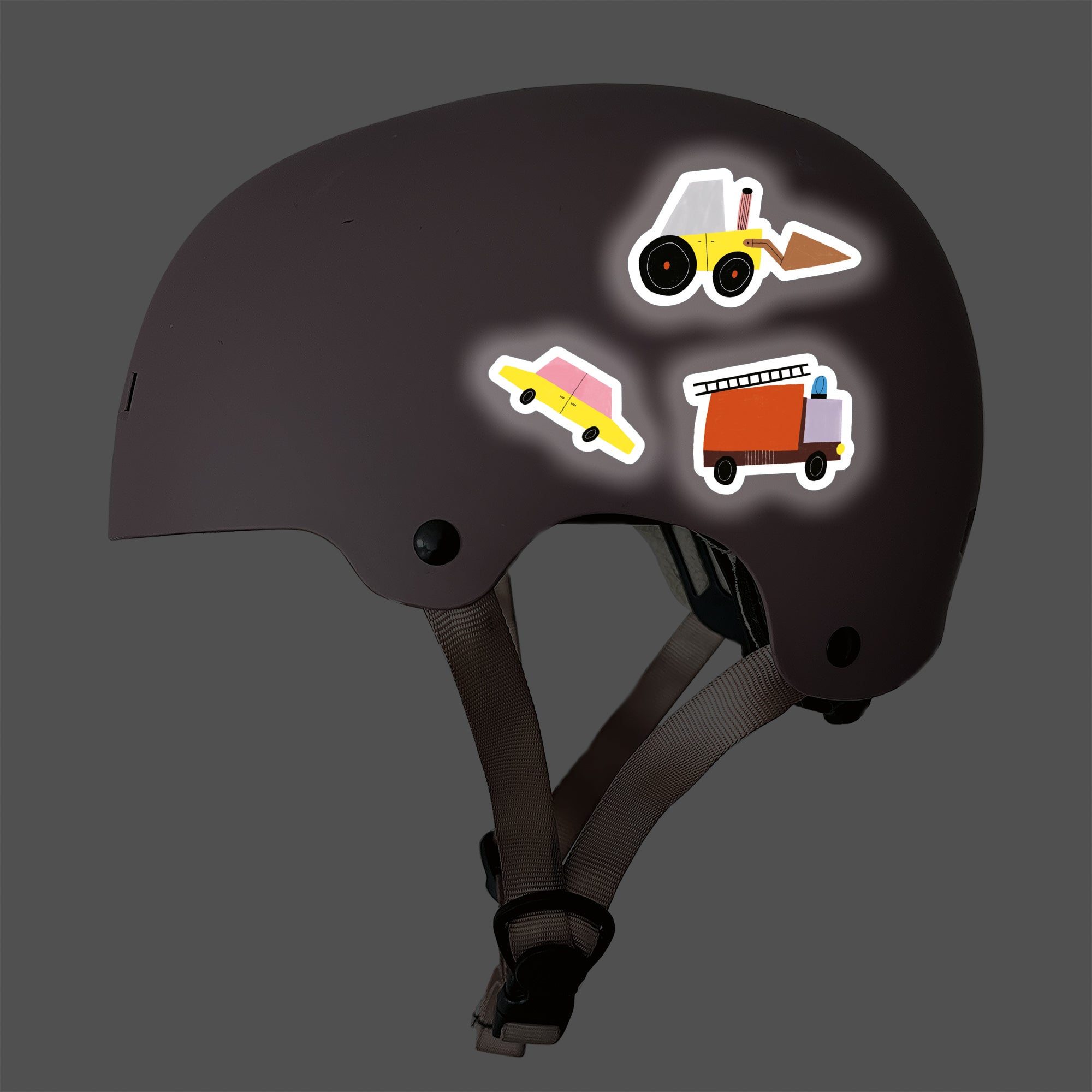 NEU Reflektierende Sticker "Brumm"