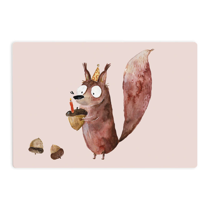 Frühstücksbrettchen Eichhörnchen