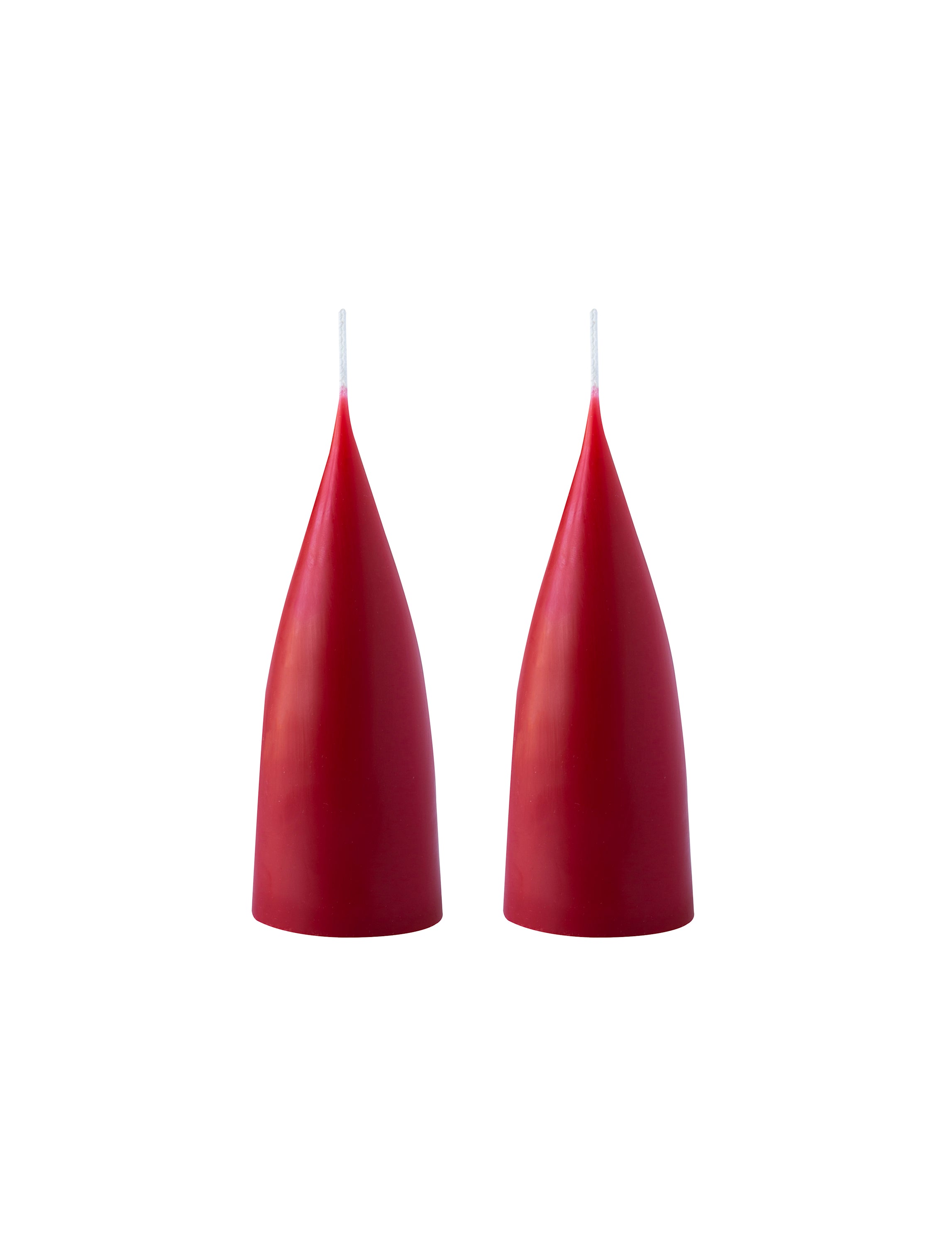 Kegelförmige Dark Red - 16 cm x ø 6.5 cm 1 Stück