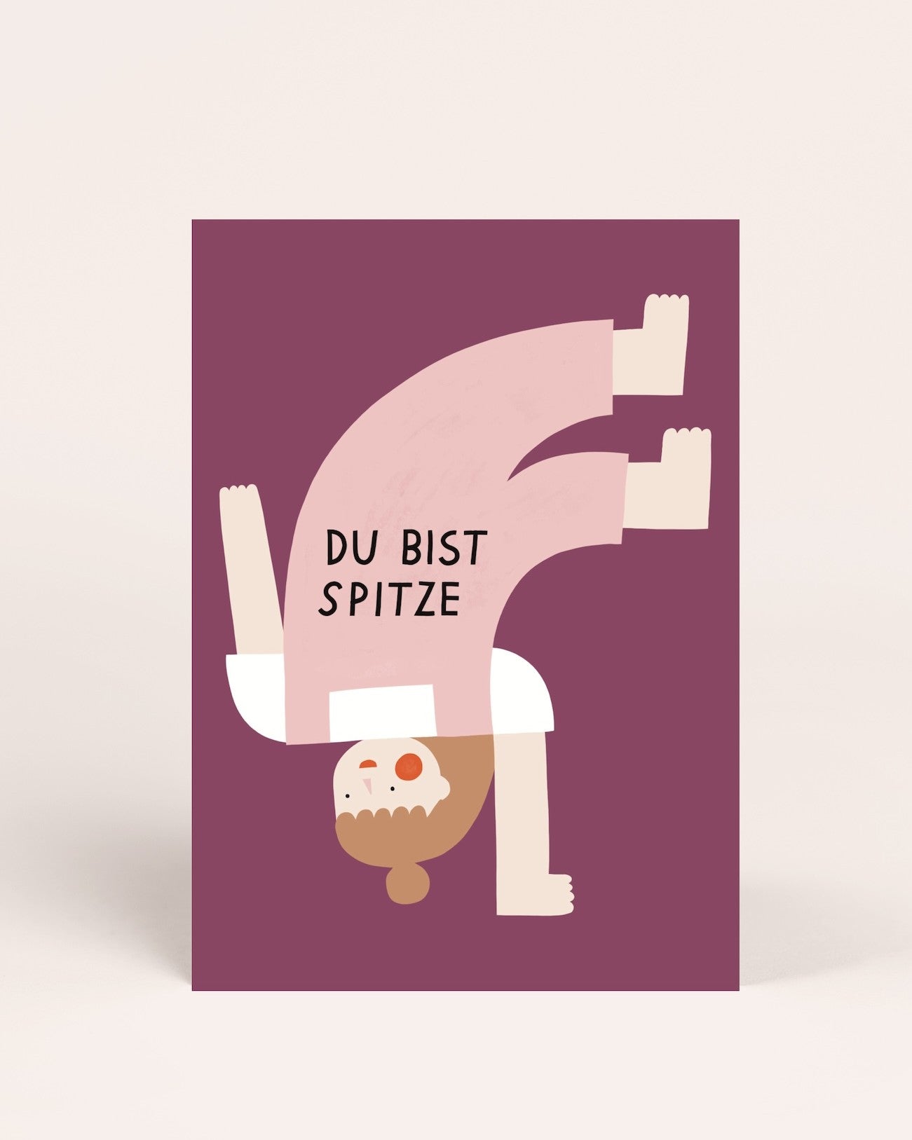 Postkarte Du bist spitze