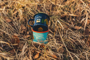 Emaille Becher BIKE