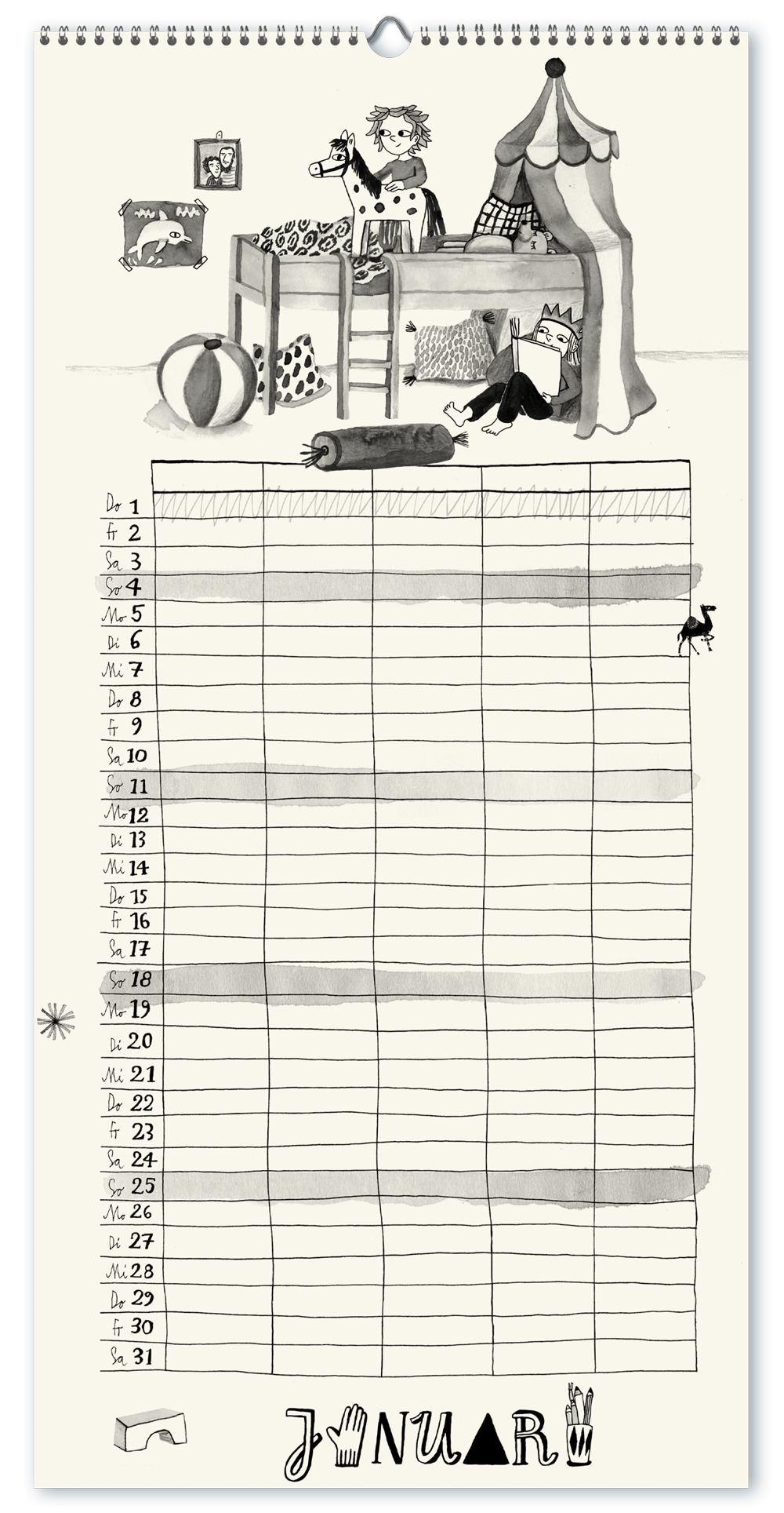 Familienplaner 2026 - Marie Geißler