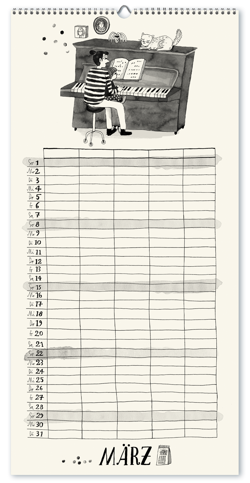 Familienplaner 2026 - Marie Geißler
