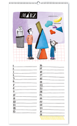 Lade das Bild in den Galerie-Viewer, Geburtstagskalender Marie Geißler
