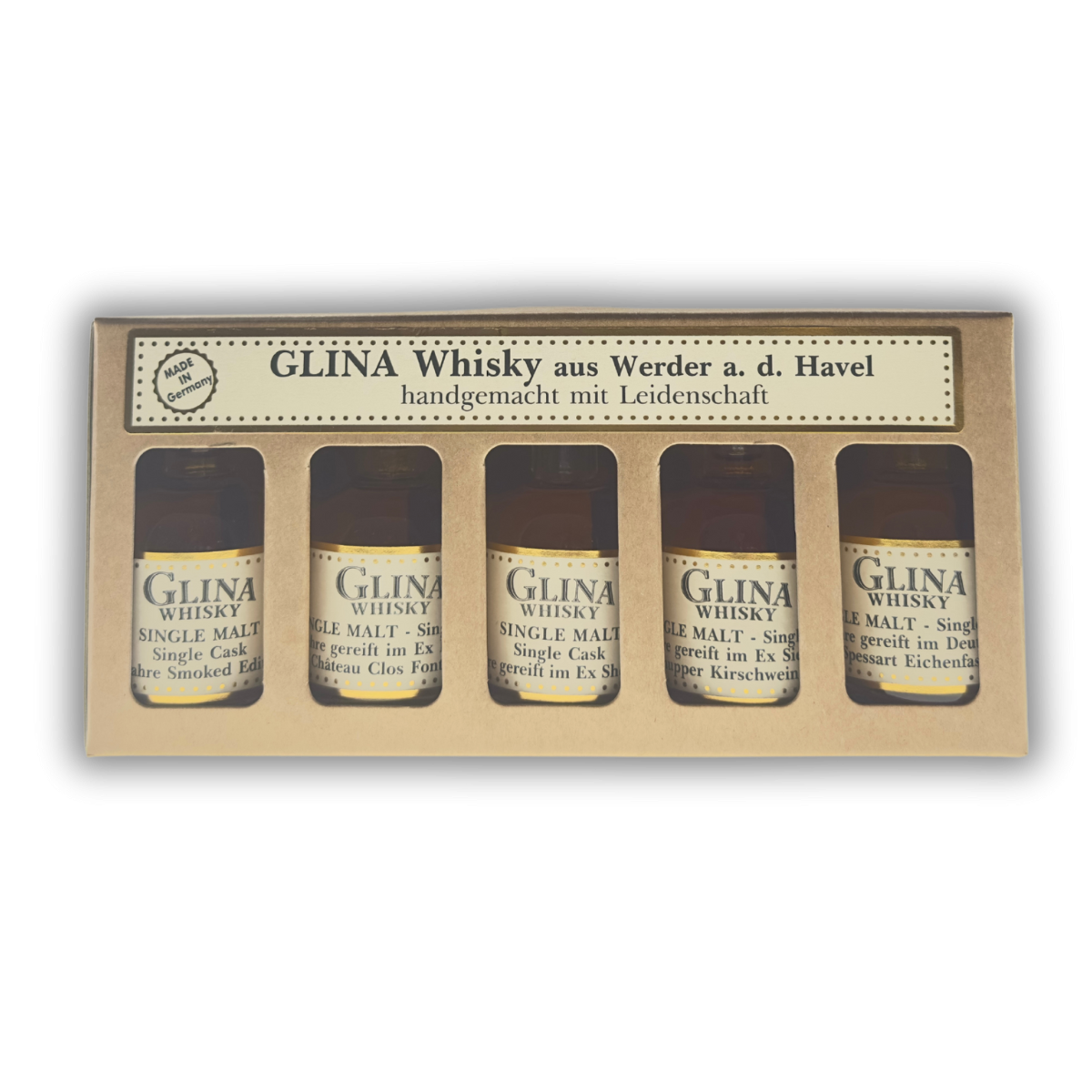 Glina Whisky Samples No. 1 5x 4cl