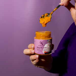 Mezze Dip Gegrillte Aubergine & Florina Paprika - bio & vegan