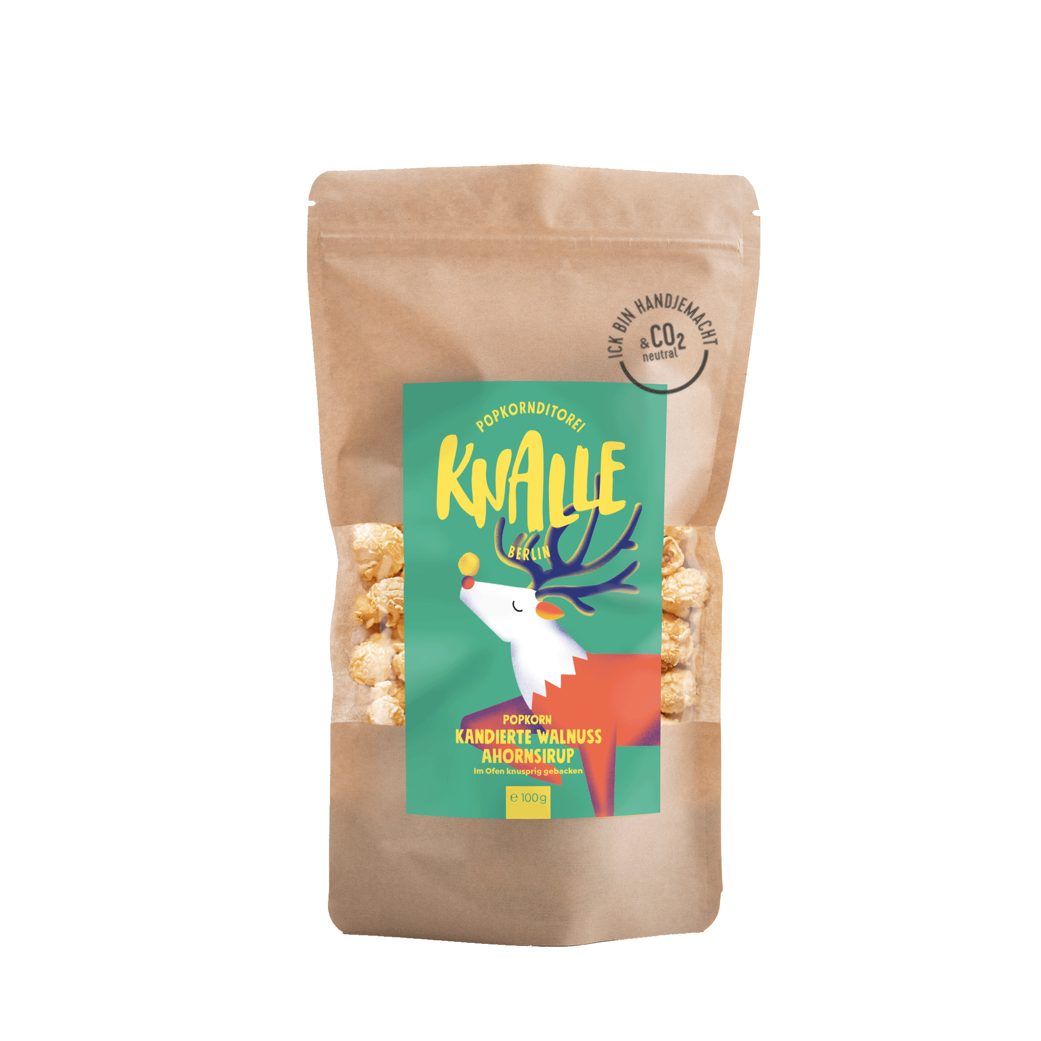 Popcorn Kandierte Walnuss Ahornsirup Winteredition