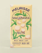 Load image into Gallery viewer, Milchschokolade (39%) mit Macadamianüssen bio
