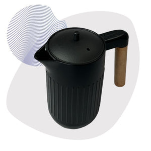 Teekanne MARUNA Gusseisen 0.9 l schwarz