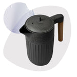 Load image into Gallery viewer, Teekanne MARUNA Gusseisen 0.9 l grau
