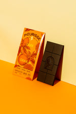 Load image into Gallery viewer, Dunkle Schokolade (73%) mit Orange - bio &amp; vegan

