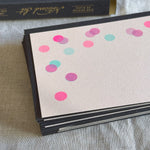 Load image into Gallery viewer, Notecard-Set Risodruck Konfetti Pink &amp; Mint
