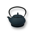Load image into Gallery viewer, Teekanne ARARE Gusseisen 0.6 l mit Untersetzer blau
