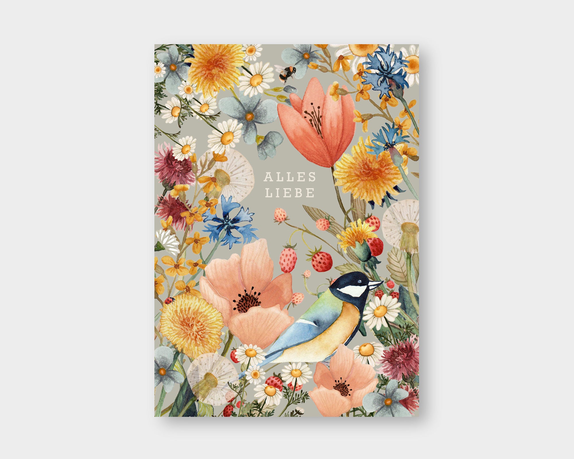 Postkarte Alles Liebe