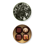 Load image into Gallery viewer, Pralinenschachtel Schmuckstück - gemischte alkoholfreie Pralinen und Trüffel
