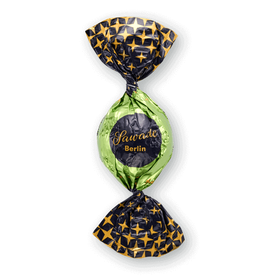 Gebrannte Mandel Kugel in Vollmilch