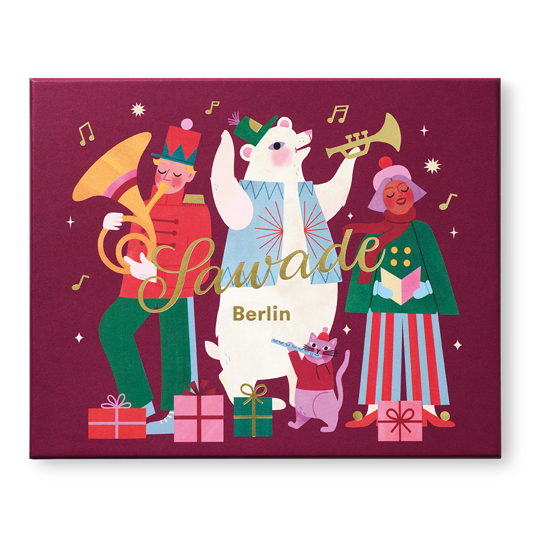 Große Pralinenschachtel Musikanten - alkoholfrei