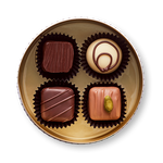 Load image into Gallery viewer, Pralinenschachtel Schmuckstück - gemischte alkoholfreie Pralinen und Trüffel
