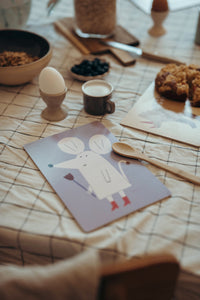 Frühstücksbrettchen Gestiefelte Maus