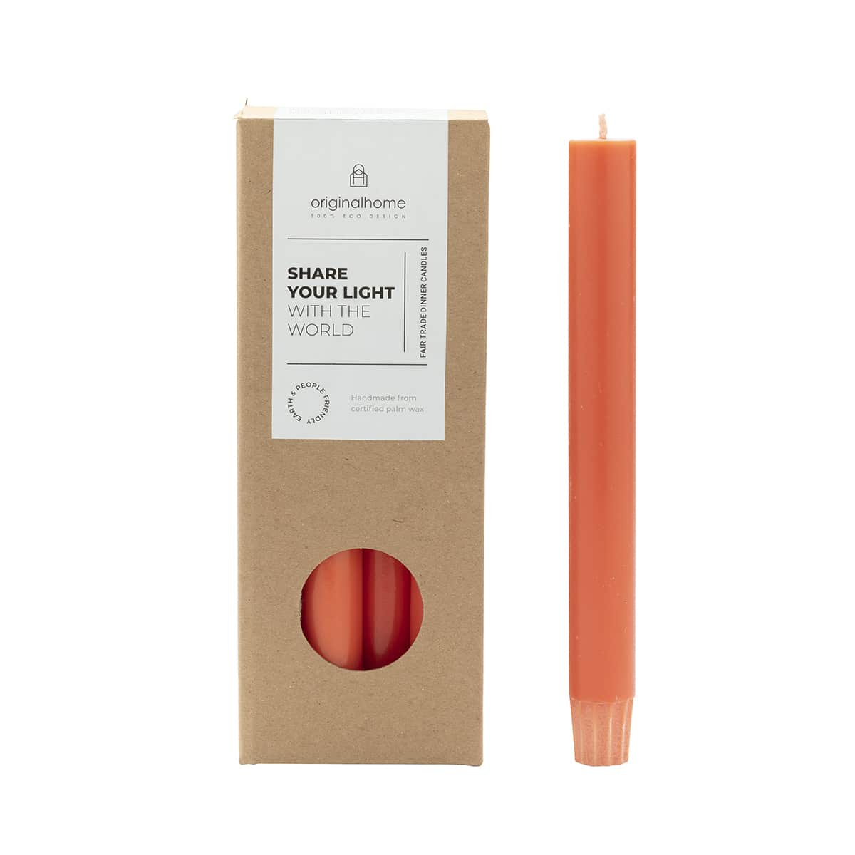 1 Tafelkerze Terra 20 cm - ø 2.2 cm