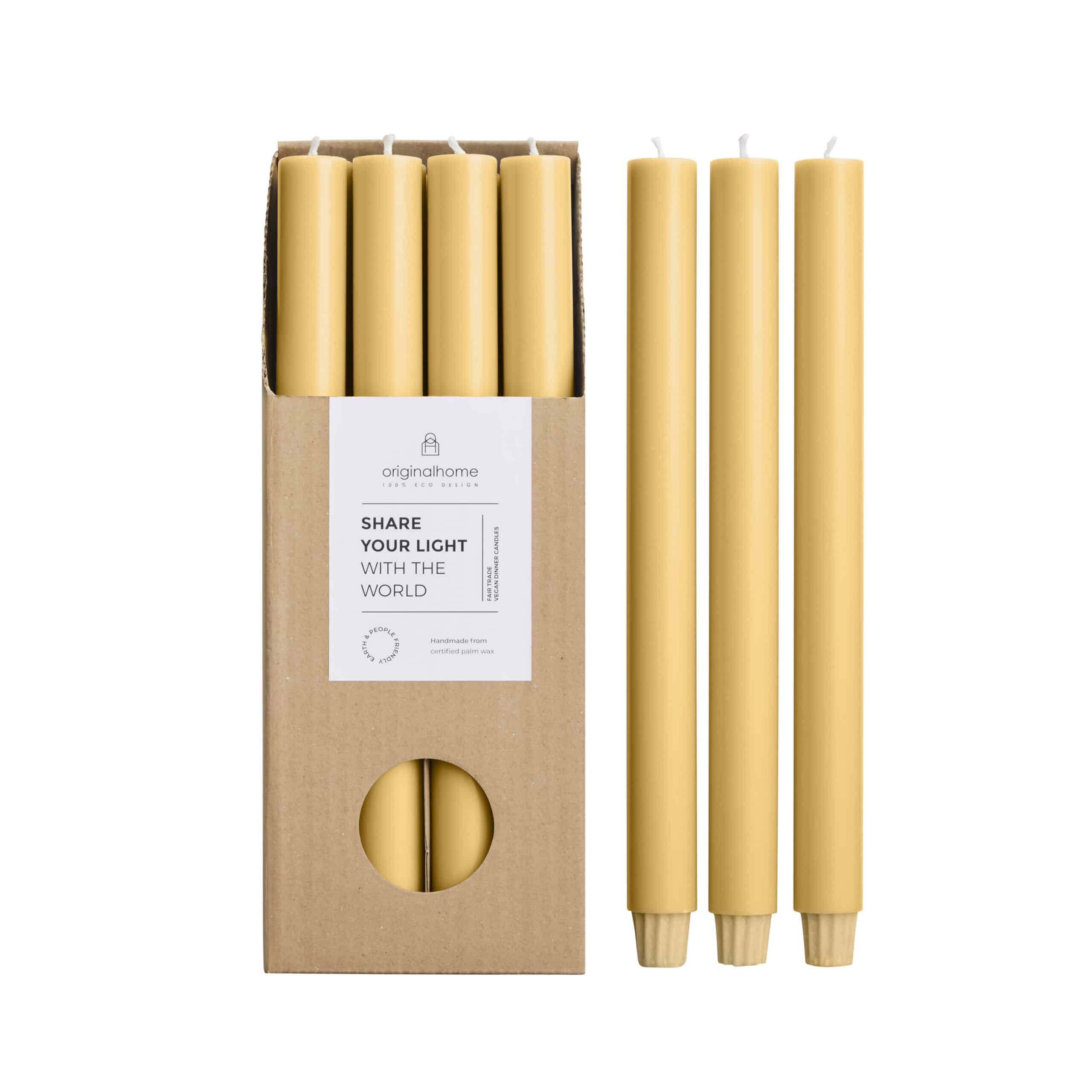 Tafelkerze Long Gelb 30 cm - ø 2.5 cm 1 Stück