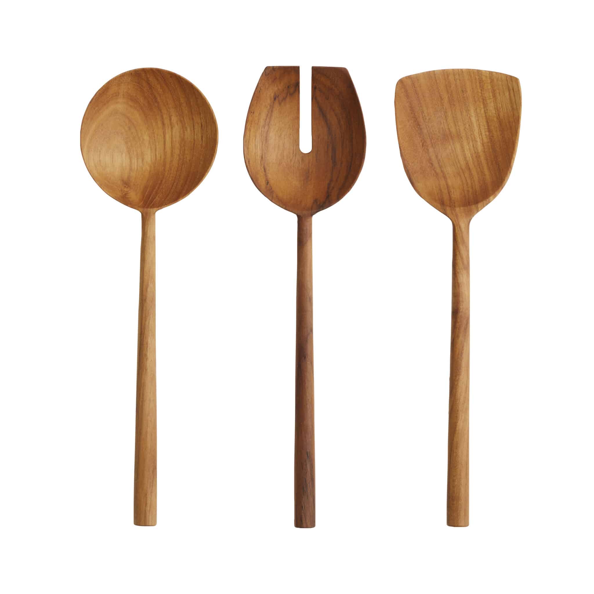 Servier- & Salatlöffel Set 3 Stück - 30 cm