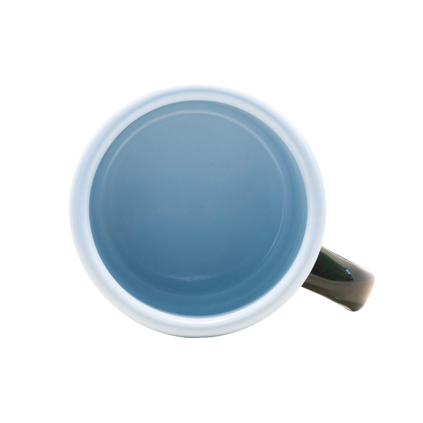Kleine Emaille Tasse Wald